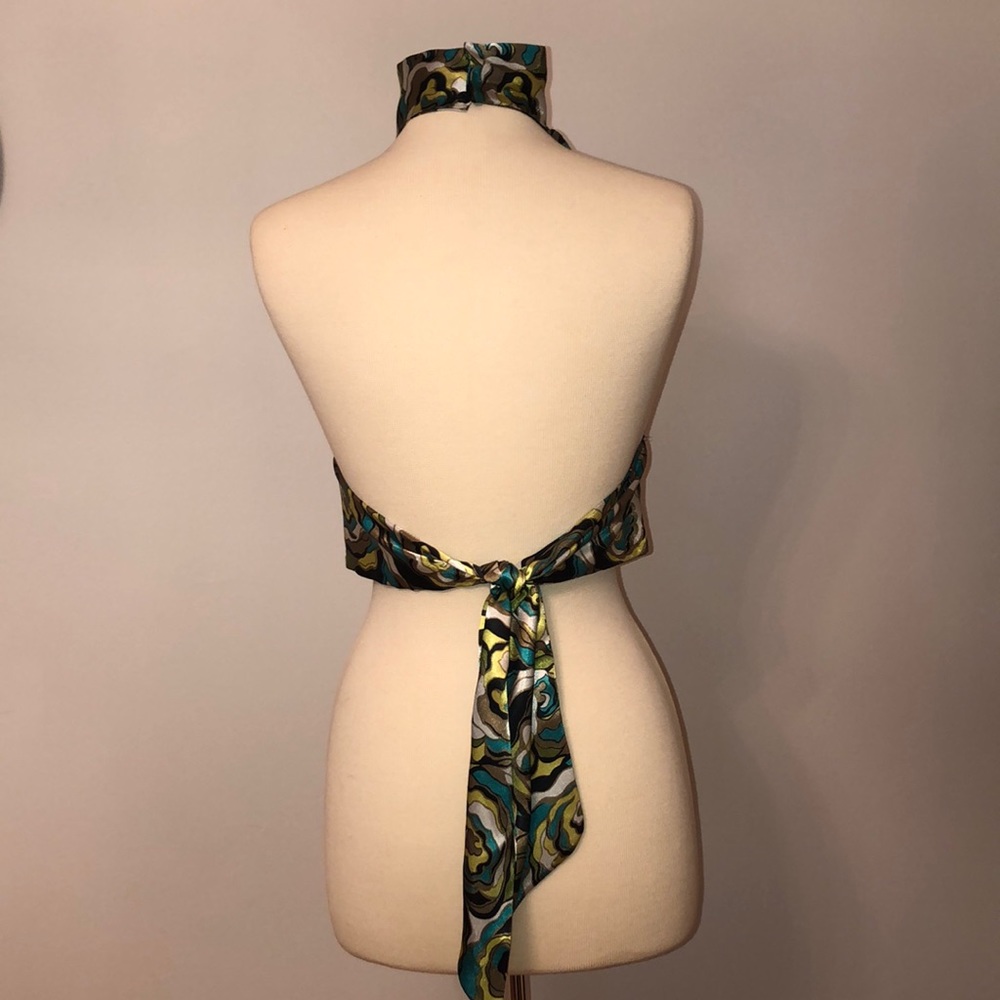 Retro printed halter - Picture 2 of 3